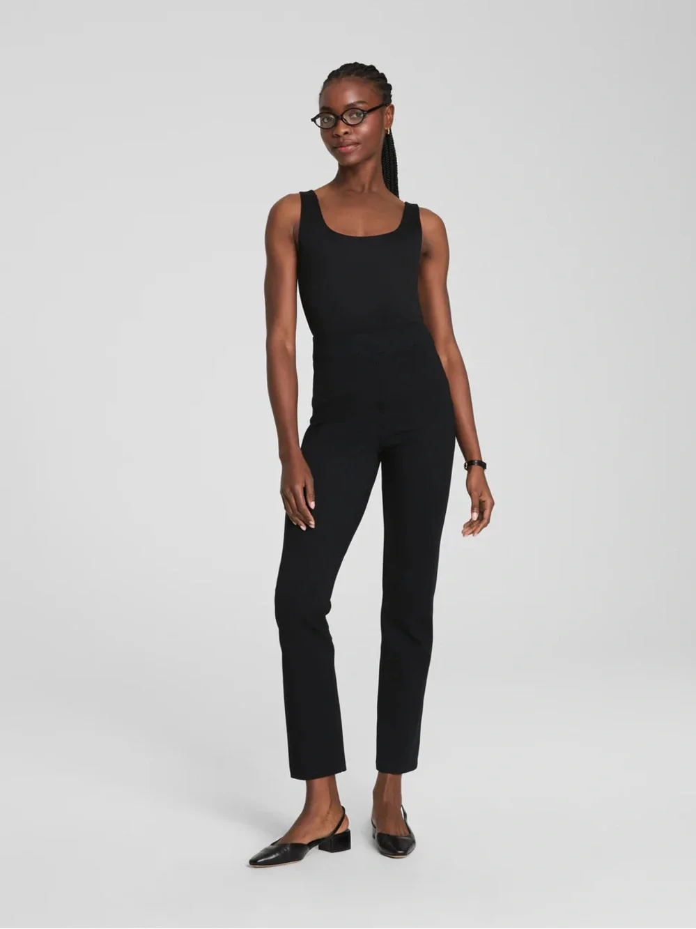 SPANXsupersmooth™ PerfectFit Ponte Slim Straight Pant Classic Black Size Small